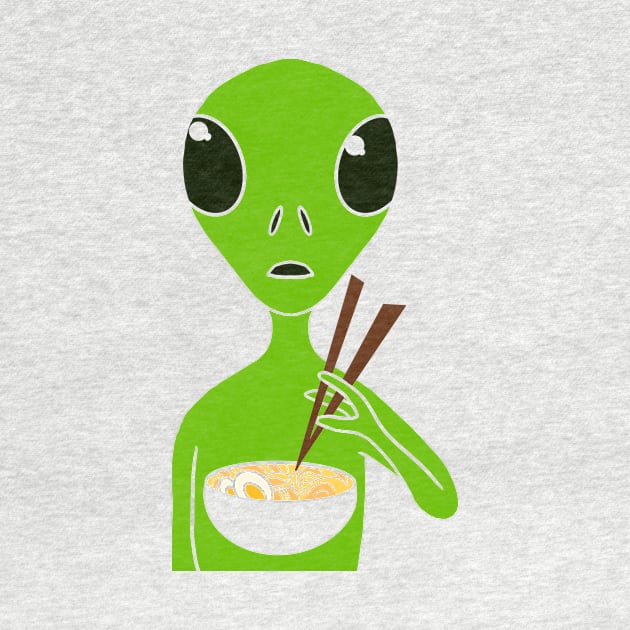 Alien Ramen by BijouBljou